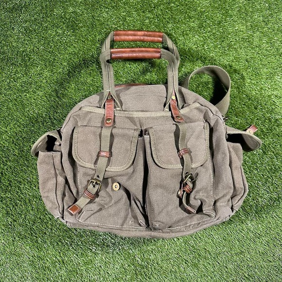Vintage Faded Messenger Bag